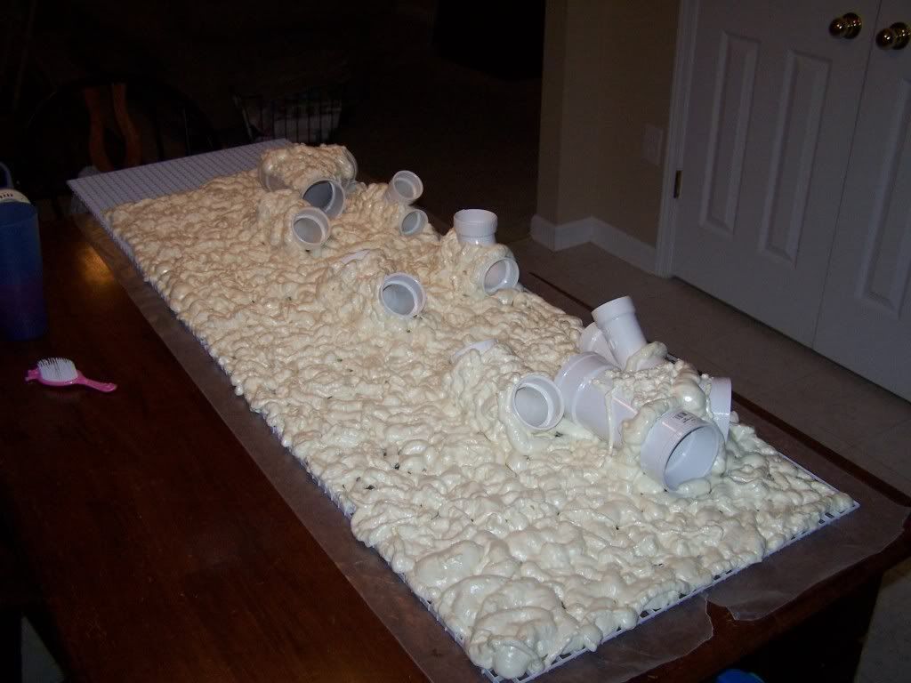 My Foam Rock Wall Build The Reef Tank