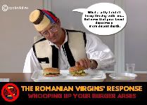 romanians against whopper virgins