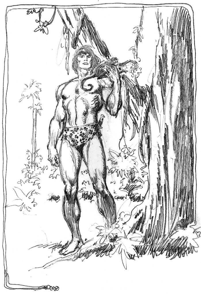 Drawing Of Tarzan