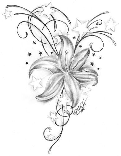 flower tattoo ribs