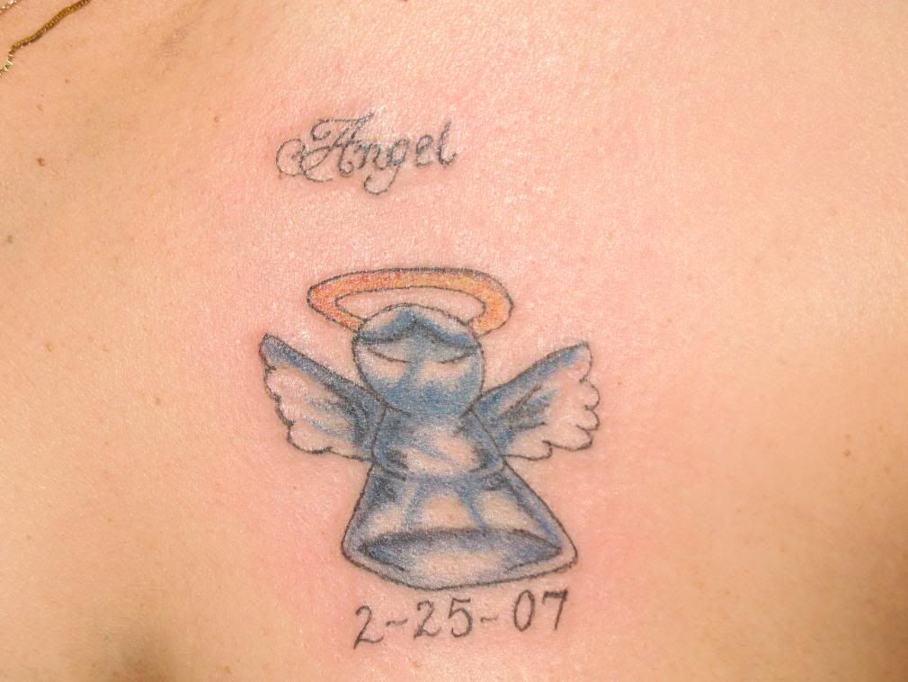 baby angel tattoos. aby angel tattoo pictures