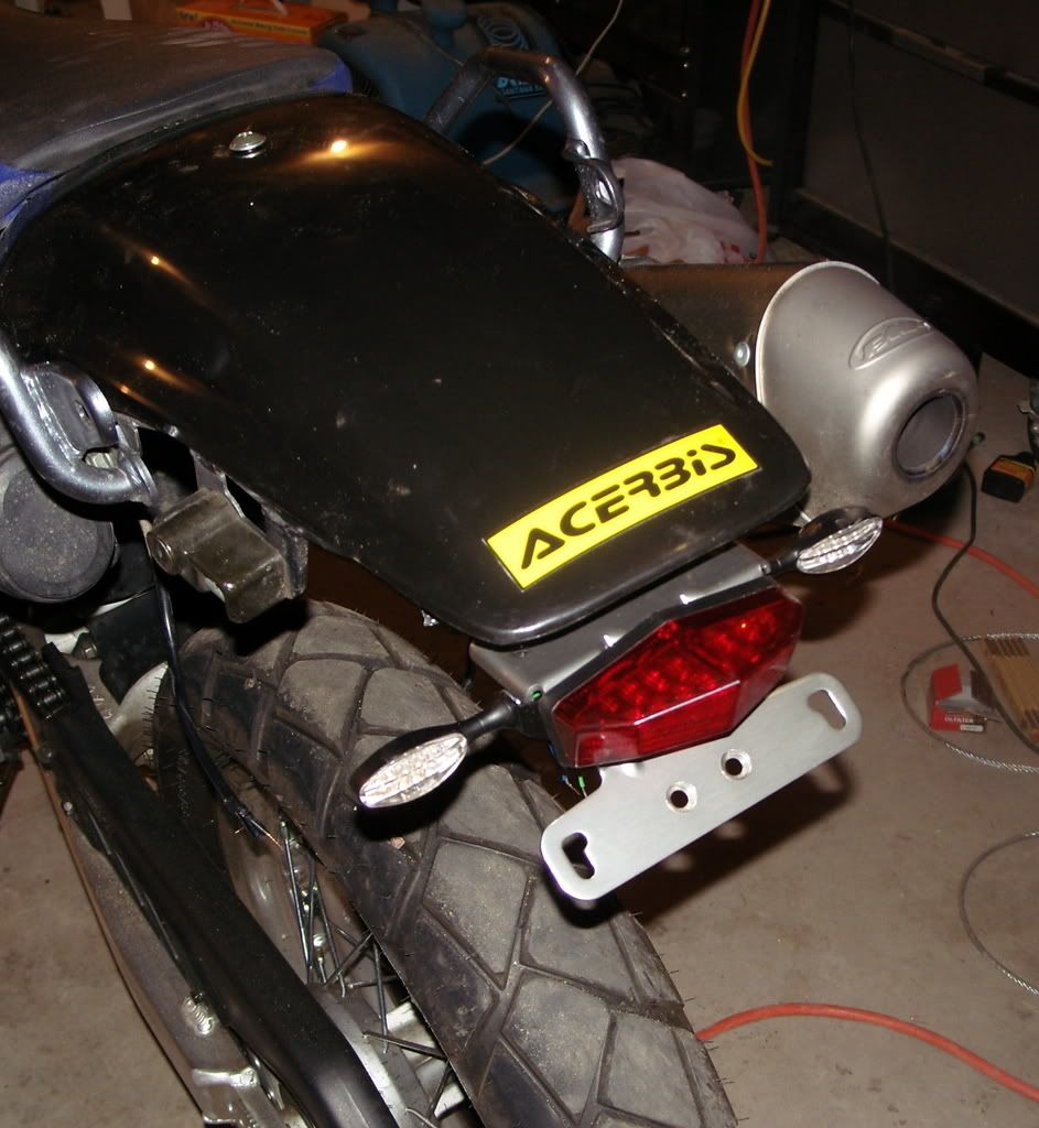 dr650 rear tail light replacement