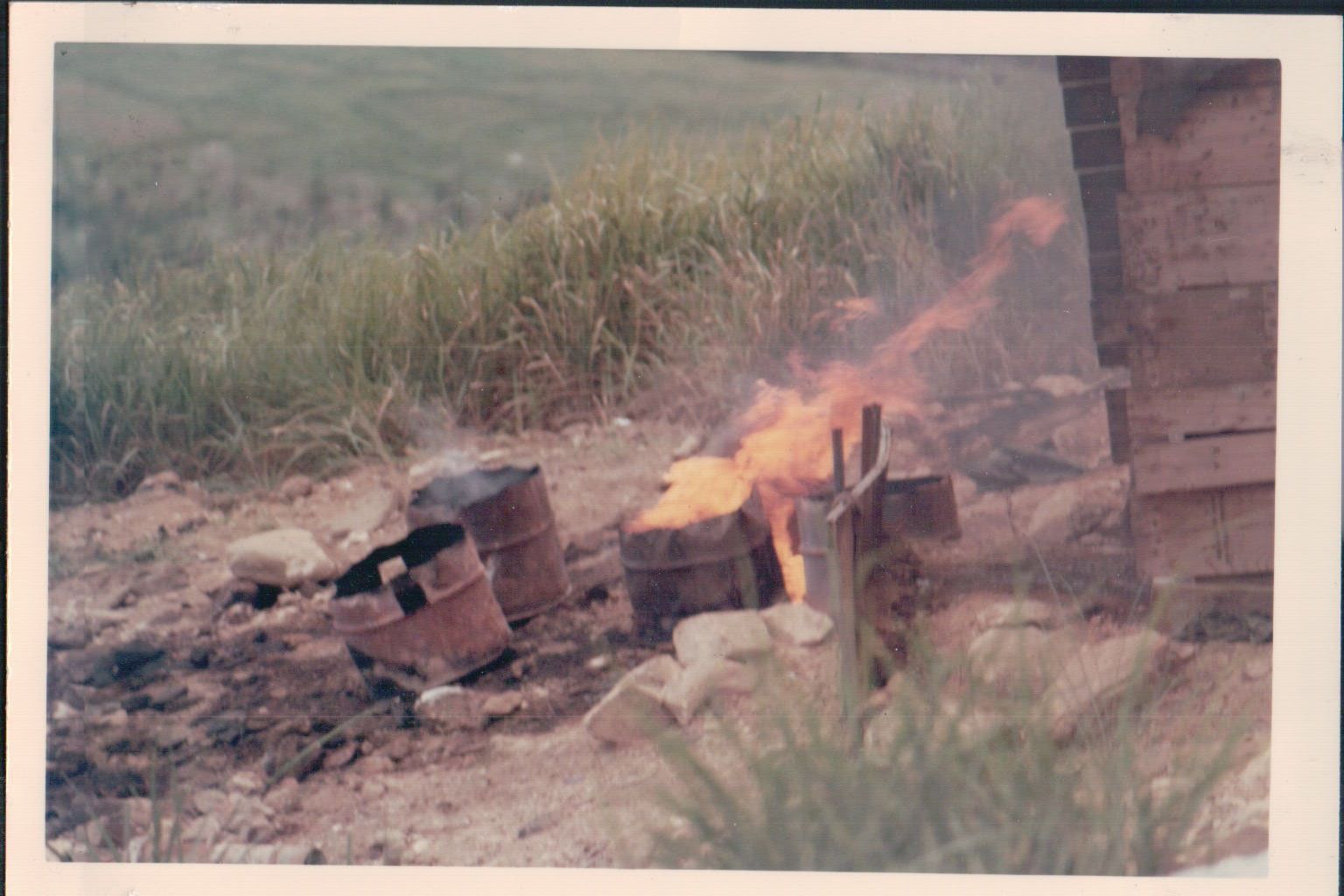 What happened with the burn pits in Iraq and Afghanistan?