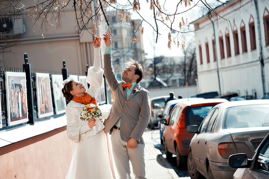 Илья и Лена. Первоапрельская шутка... т.е. эта... свадьба! 
