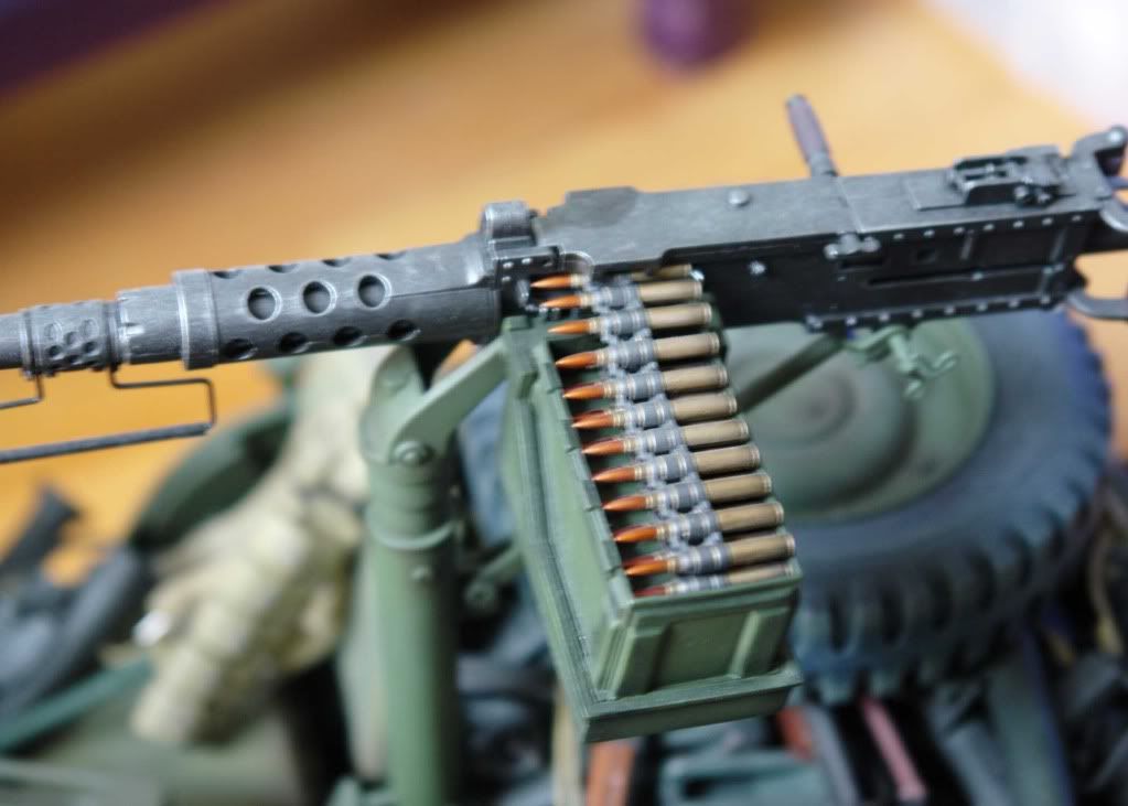 Jeep 50 cal mount in built Dragon 1/6 scale Jeep pics? Sixth Army Group