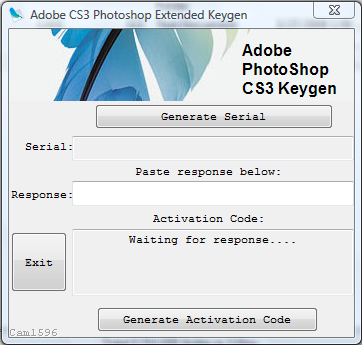 Crack Adobe Photoshop CS3 -> PCF -  ,  
