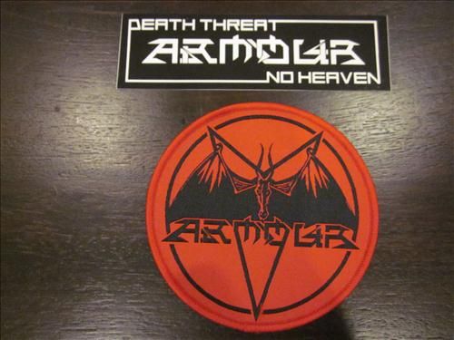 Armour ep patch and sticker