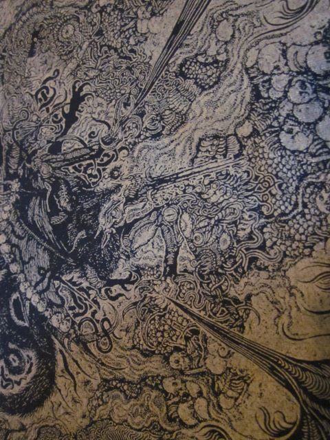 Bestial Raids black TS detail