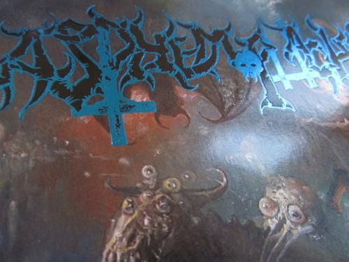 Detail of blasphemo foil