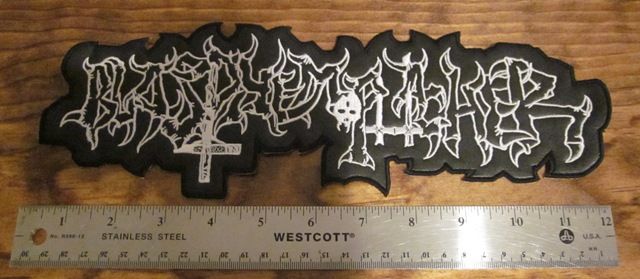 Blasphemo logo patch