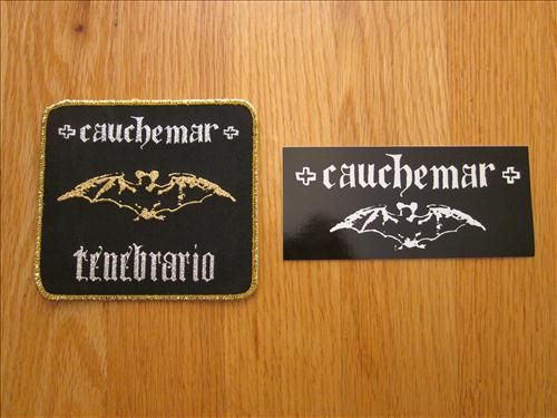 Tenebrario patch and sticker