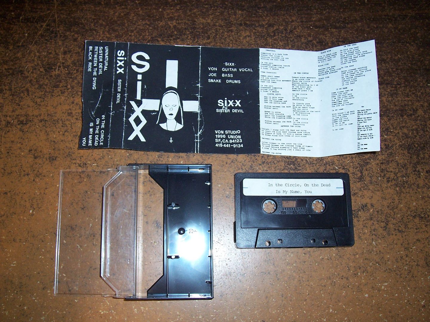 sixx demo cover