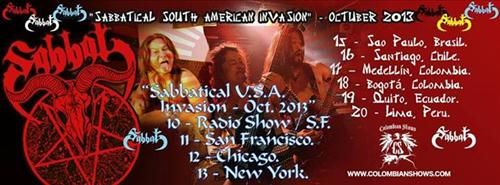 Sabbat tour banner