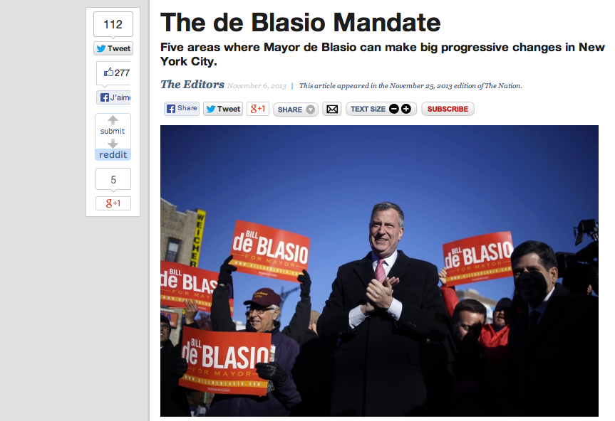 What Political Mandate Does Bill de Blasio Have ? photo ScreenShot2013-11-11at190451_zps6a67f95c.png