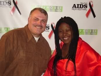 Suzanne Engo and Wolfgang Busch at the 5th Annual New York AIDS Film Festival on World AIDS Day 2007