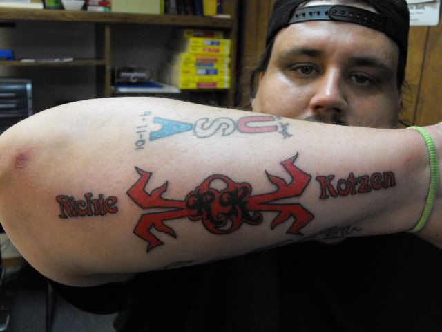 My BLACKBERRY SMOKE Tattoo!!! Done @ The Same Time As The RICHIE KOTZEN 