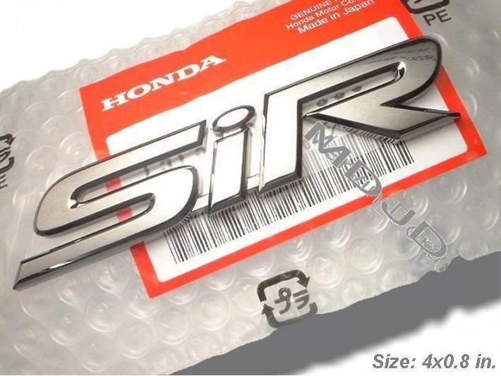 Honda sir emblem for sale #7