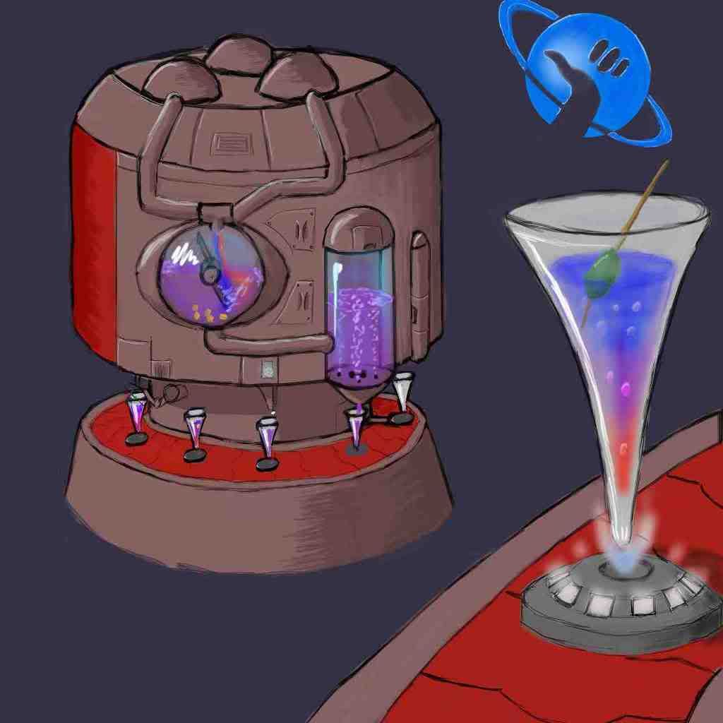 IDW #39: Pan Galactic Gargle Blaster Cocktail Machine IDW #39: Pan Galactic Gargle Blaster Cocktail Machine