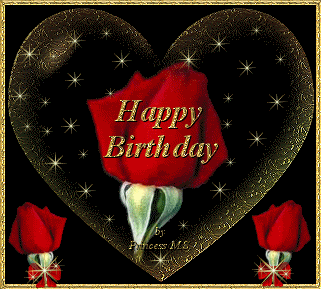 ingilizce doğum günü gifleri happybirthdayrose, ingilizce doğum günü gifleri