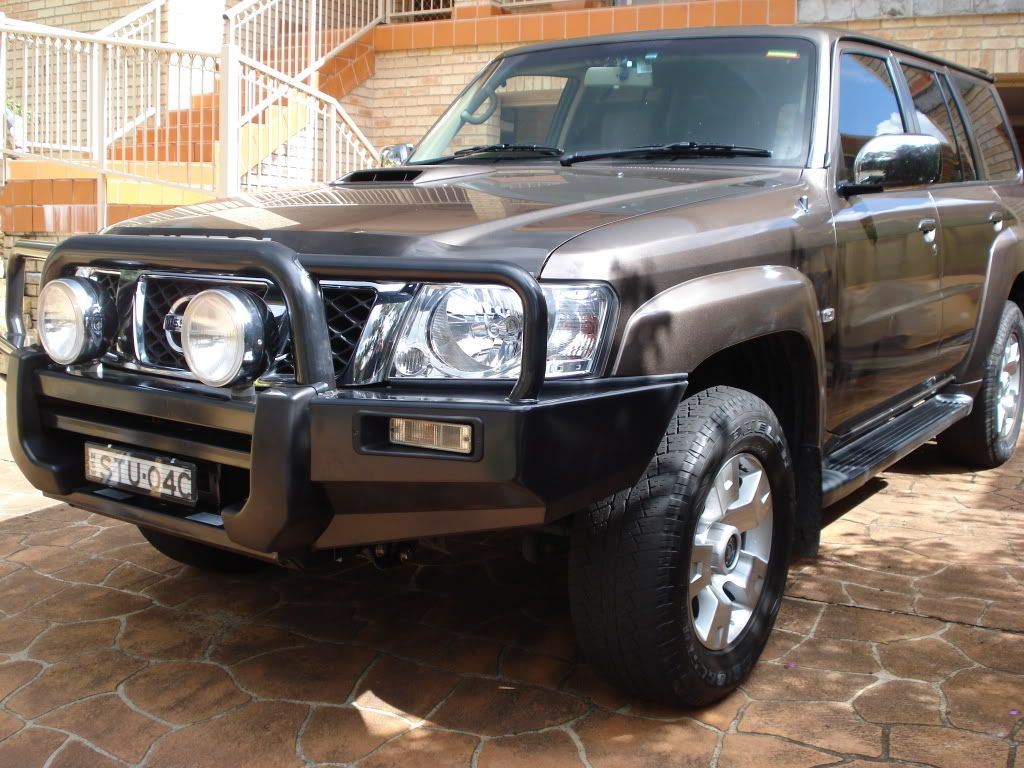 Nissan patrol bullbar