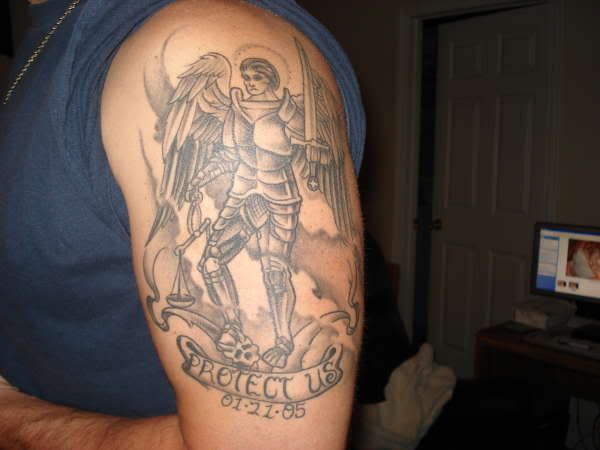 Saint Michael Tattoo Idea 3 Image