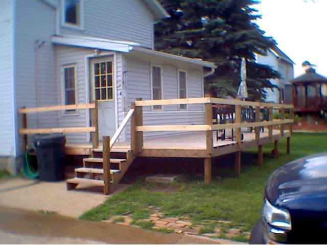 The deck.