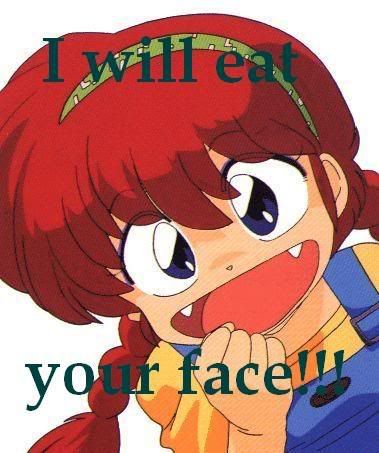 ranma eat your face!!! Pictures, Images and Photos