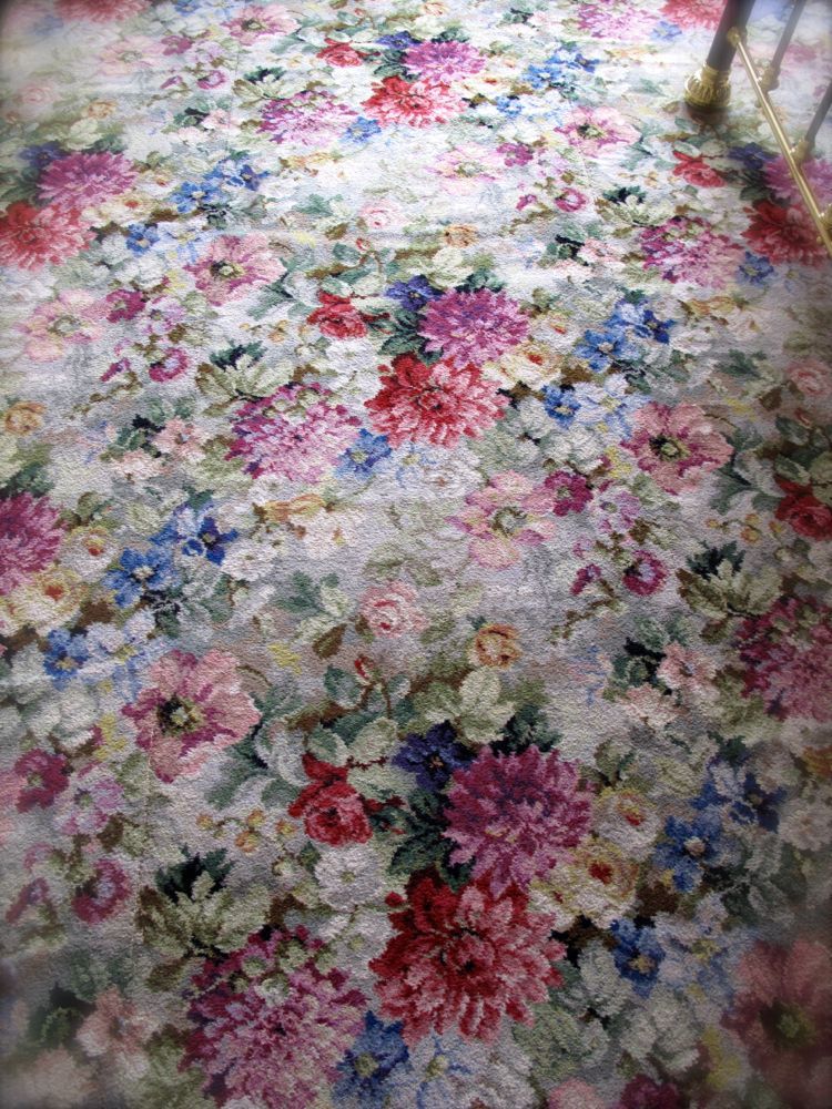 Stunning vintage Axminster floral carpet huge room sized rug. eBay