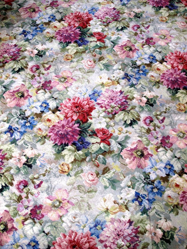 Stunning vintage Axminster floral carpet huge room sized rug. eBay