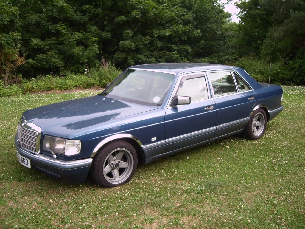 Mercedes w126 lowered #6