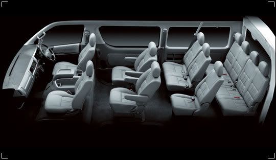 toyota commuter seating capacity #7