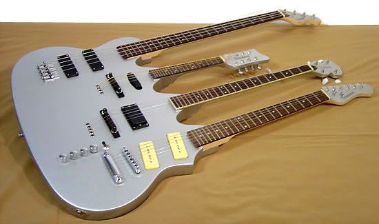 World's First Quad Neck Guitar