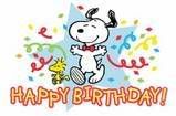 Snoopy Birthday