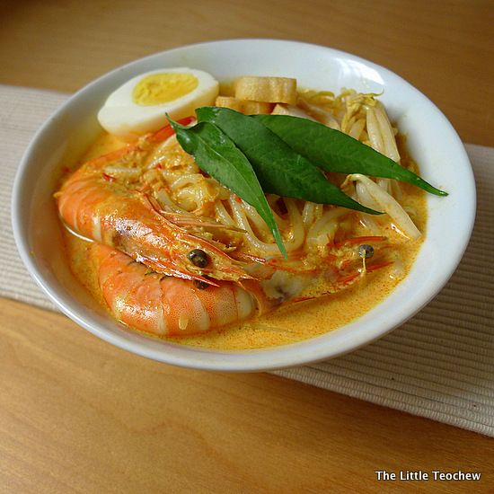 laksa cartoon. laksa kering. Homemade Laksa