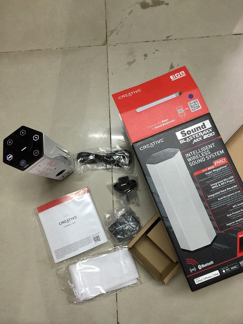 Bán loa Bluetooth Creative Sound Blaster AXX 200 và vài món linh tinh khác - 3