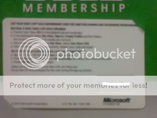 XBOX 360 Live 12 Month Gold Membership Subscription  
