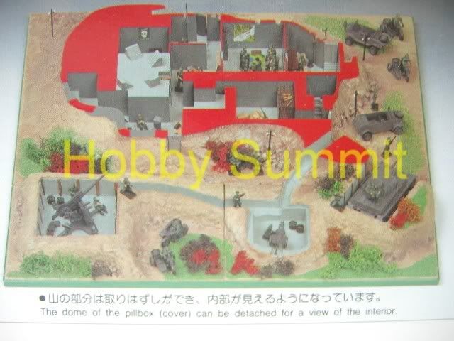 ARII 1/72 WW2 German ARMY SECRET BASE Terrain Diorama  