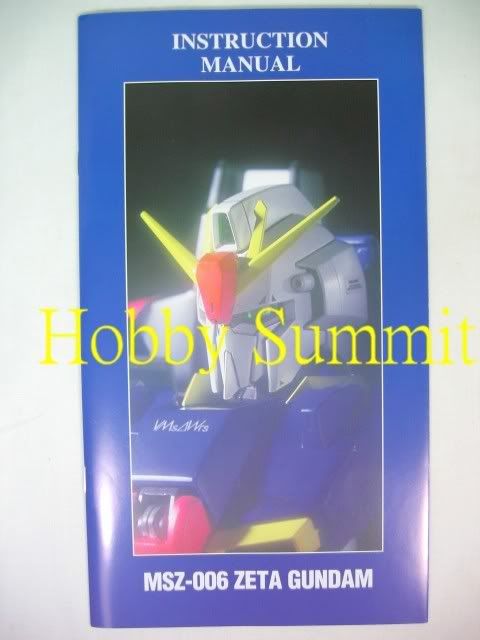 Bandai Perfect Grade 1/60 MSZ 006 ZETA GUNDAM Attack Prototype Mobile 