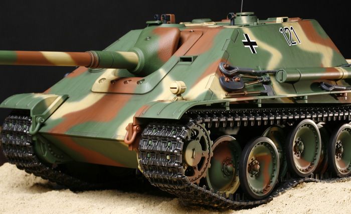 Tamiya 1 16 R C Full Option WWII German Jagdpanther Tank Unassembled Kit 56024