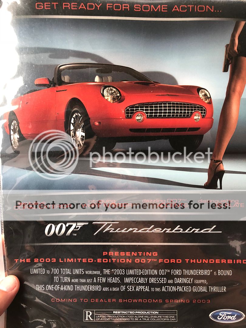 007 thunderbird for sale