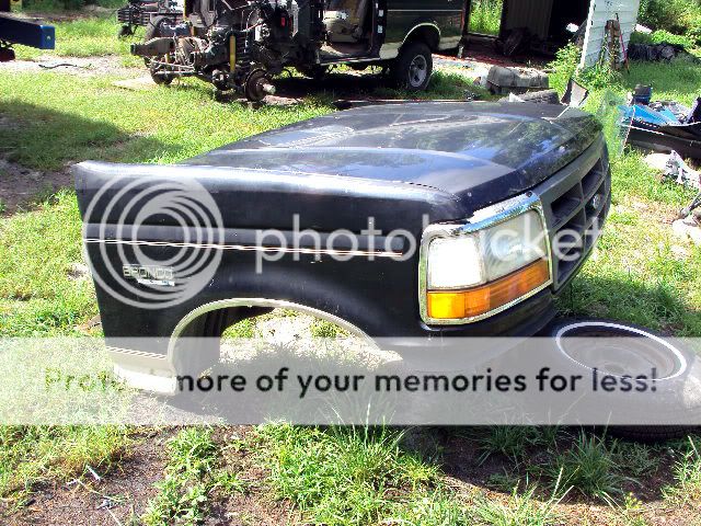 Ford bronco front clip #9