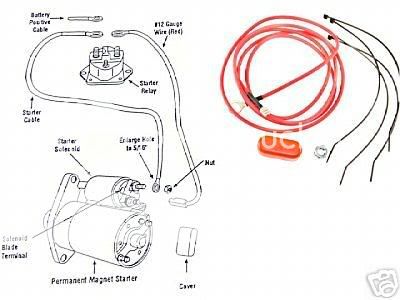 1976 Ford starter wiring #6