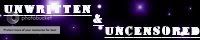 UNWRITTEN AND UNCENSORED banner