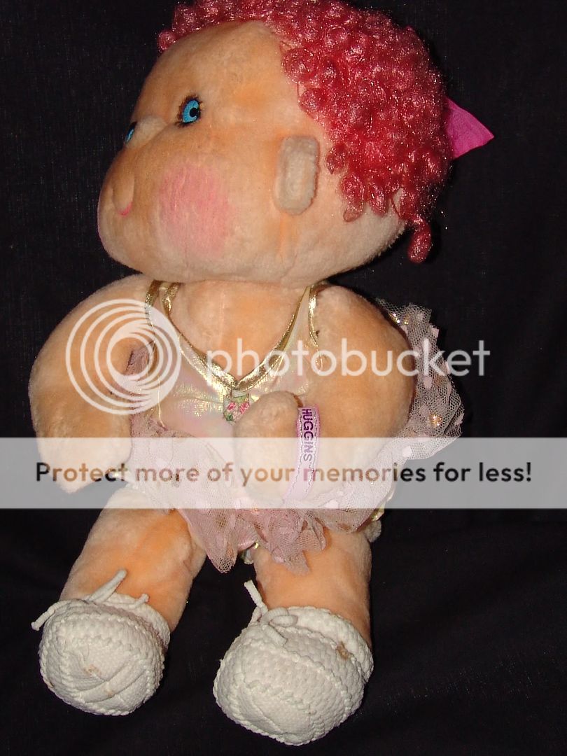 Vintage Kenner Hallmark HUGGA BUNCH Dolls HUGGINS Pink 1985 18  