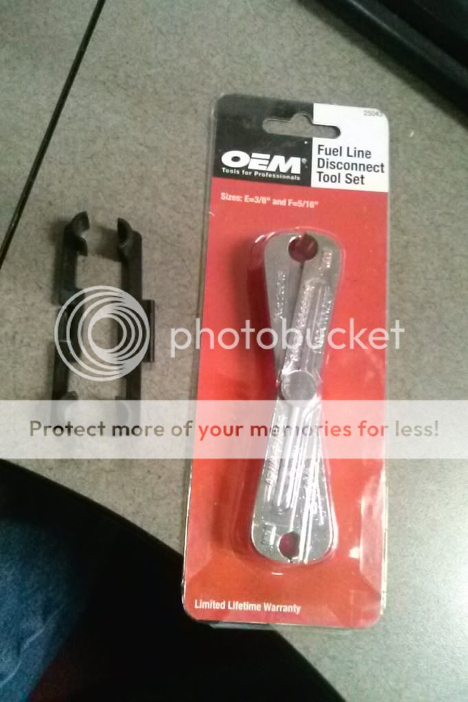 fuel rail line removal tool